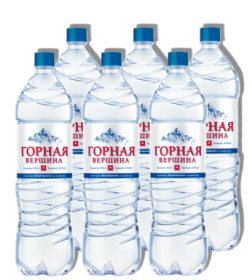 Горная Вершина 6*1.5 л. без газа