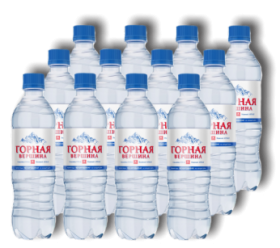 Горная Вершина 12*0.5 л. без газа