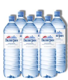 Вода Пилигрим 1.5 л. газ